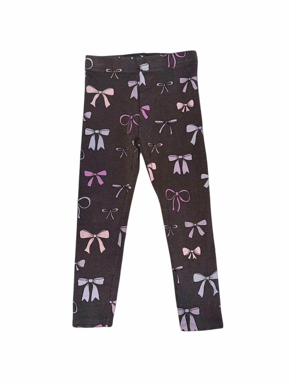 4T Zara Ribbon Fleece Lined Leggings EUC